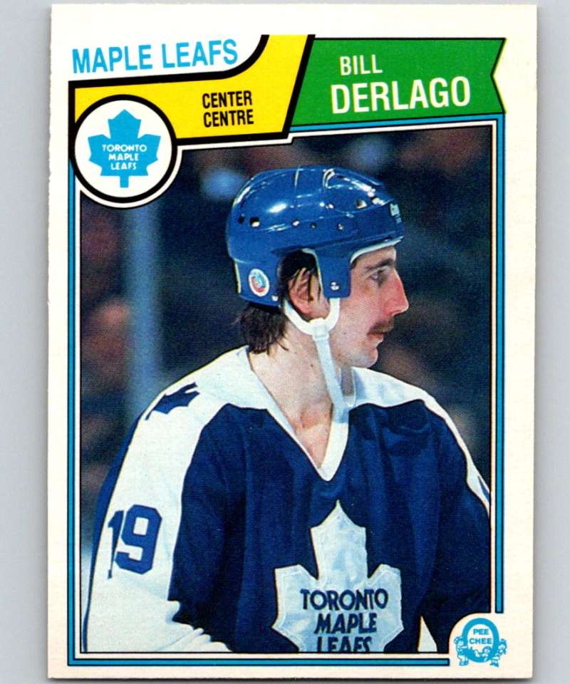 1983-84 O-Pee-Chee #327 Bill Derlago Maple Leafs NHL Hockey