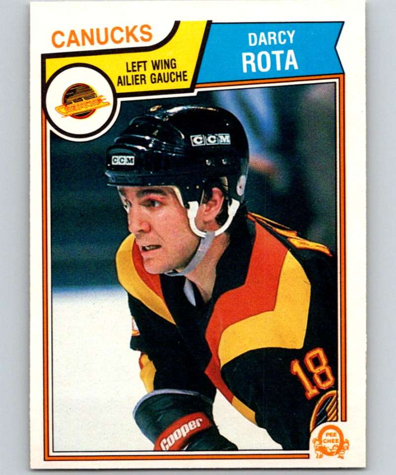 1983-84 O-Pee-Chee #350 Thomas Gradin Canucks NHL Hockey