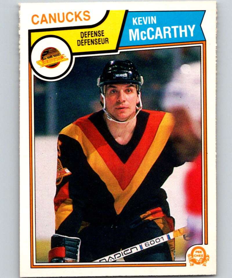 1983-84 O-Pee-Chee #357 Jim Nill RC Rookie Canucks NHL Hockey
