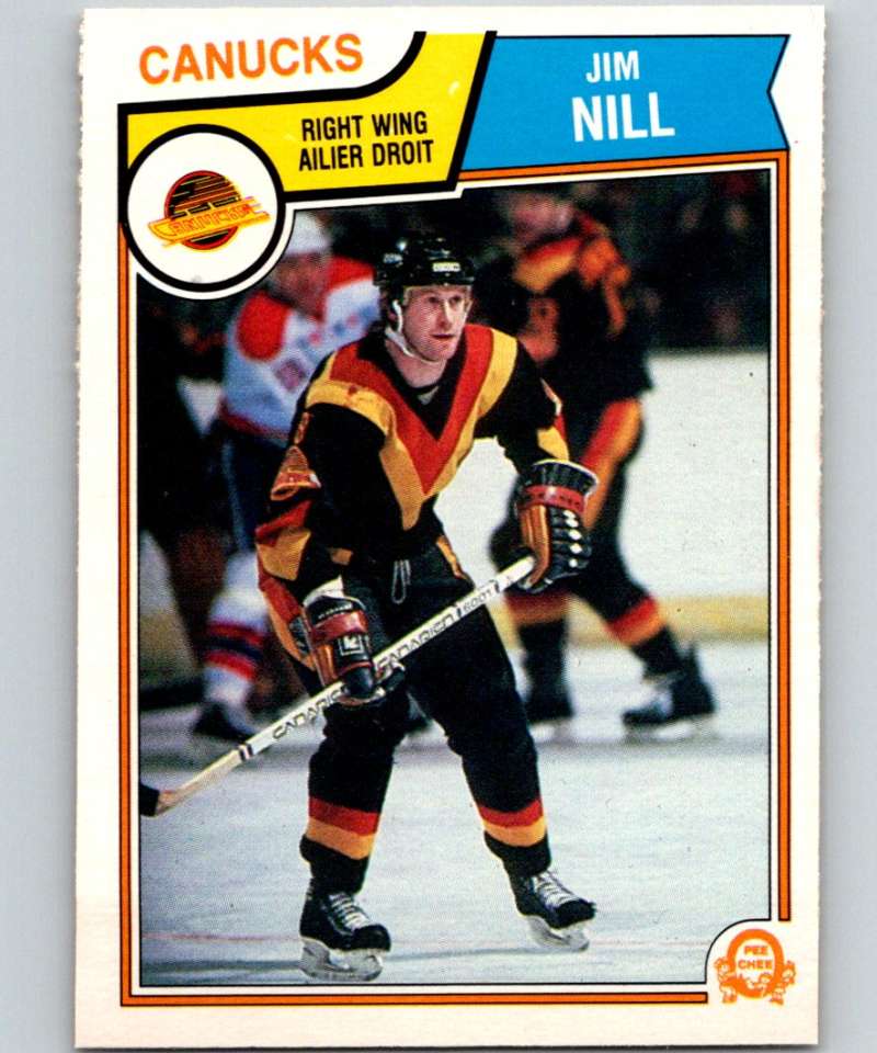 1983-84 O-Pee-Chee #358 Darcy Rota Canucks NHL Hockey