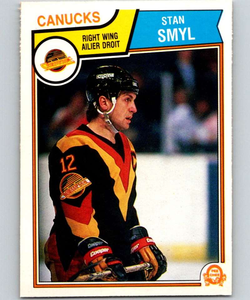 1983-84 O-Pee-Chee #359 Stan Smyl Canucks NHL Hockey