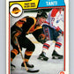 1983-84 O-Pee-Chee #362 Tony Tanti RC Rookie Canucks NHL Hockey