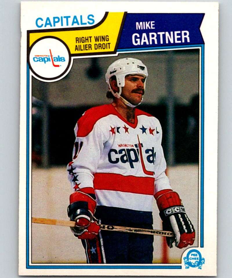 1983-84 O-Pee-Chee #369 Mike Gartner Capitals NHL Hockey