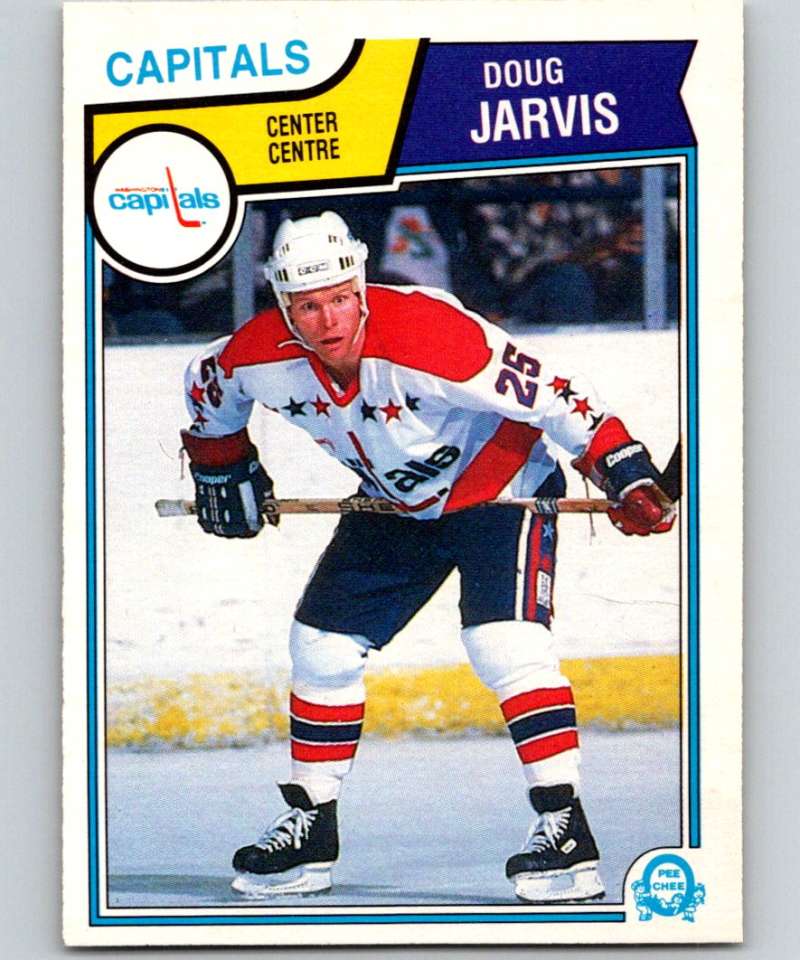 1983-84 O-Pee-Chee #372 Doug Jarvis Capitals NHL Hockey