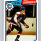 1983-84 O-Pee-Chee #387 Bengt Lundholm Winn Jets NHL Hockey