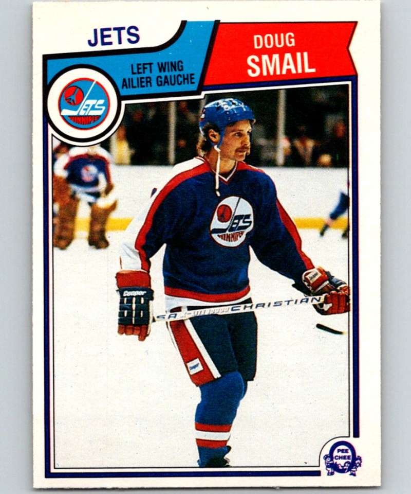 1983-84 O-Pee-Chee #390 Doug Smail Winn Jets NHL Hockey