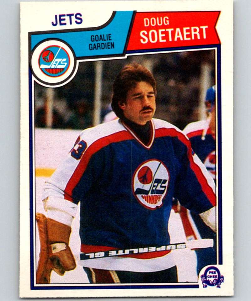 1983-84 O-Pee-Chee #391 Doug Soetaert Winn Jets NHL Hockey