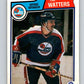 1983-84 O-Pee-Chee #394 Tim Watters Winn Jets NHL Hockey