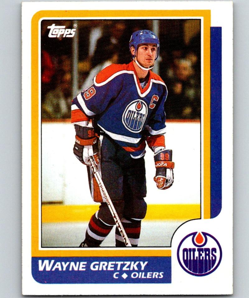 1986-87 Topps #3 Wayne Gretzky NM-MT Hockey NHL Oilers 06696