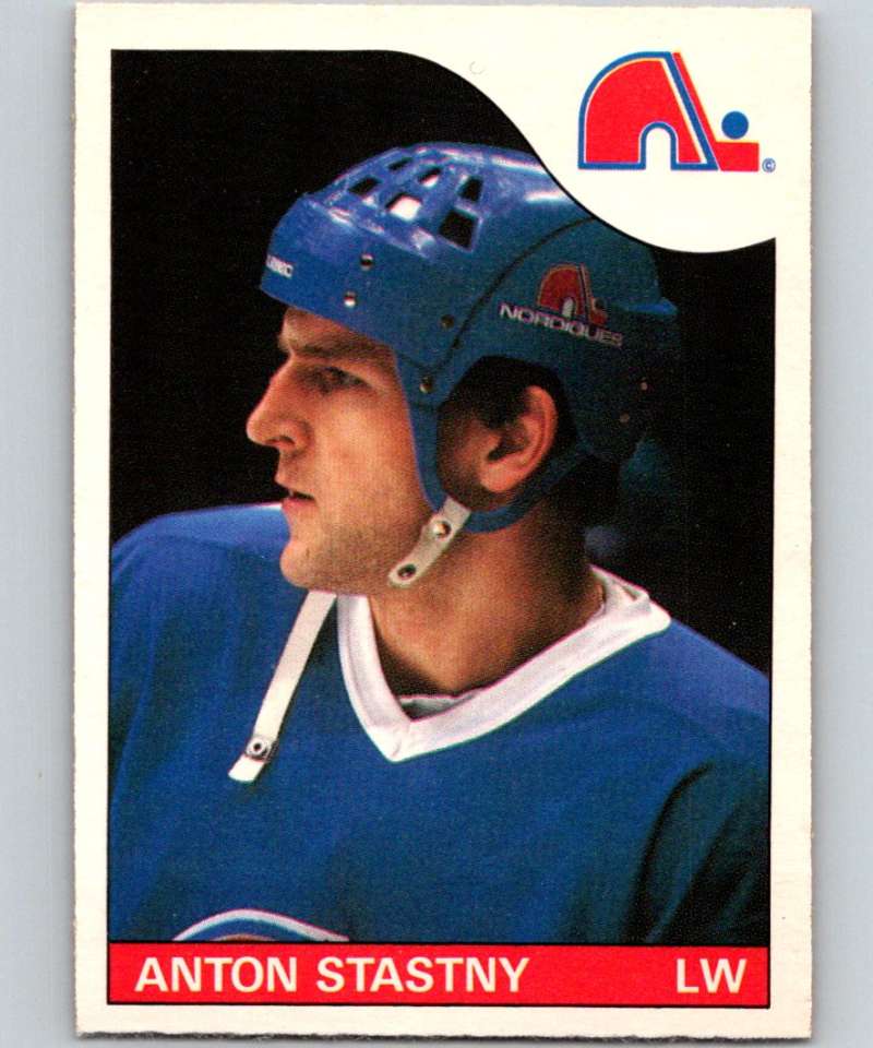 1985-86 O-Pee-Chee #78 Anton Stastny Nordiques NHL Hockey