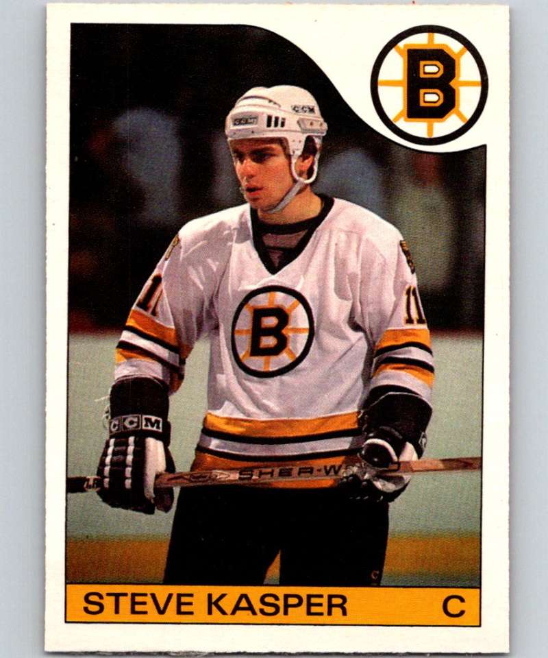 1985-86 O-Pee-Chee #79 Steve Kasper Bruins NHL Hockey