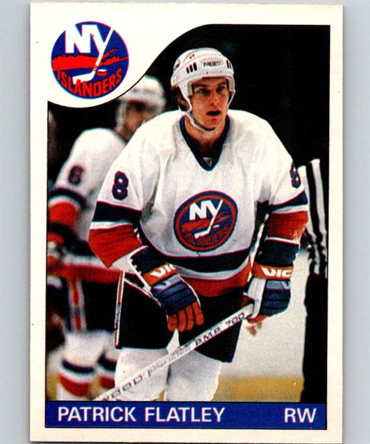 1985-86 O-Pee-Chee #83 Patrick Flatley NY Islanders NHL Hockey
