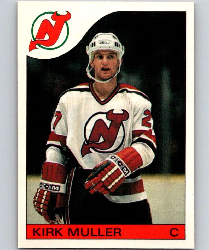 1985-86 O-Pee-Chee #84 Kirk Muller RC Rookie NJ Devils NHL Hockey