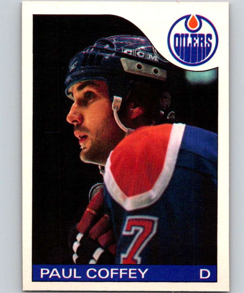 1985-86 O-Pee-Chee #85 Paul Coffey Oilers NHL Hockey
