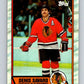 1989-90 Topps #5 Denis Savard Blackhawks NHL Hockey Image 1