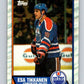 1989-90 Topps #12 Esa Tikkanen Oilers NHL Hockey Image 1
