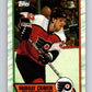 1989-90 Topps #44 Murray Craven Flyers NHL Hockey Image 1