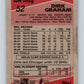 1989-90 Topps #52 Dirk Graham Blackhawks NHL Hockey Image 2