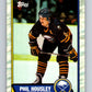 1989-90 Topps #59 Phil Housley Sabres NHL Hockey Image 1