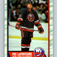 1989-90 Topps #60 Pat LaFontaine NY Islanders NHL Hockey Image 1