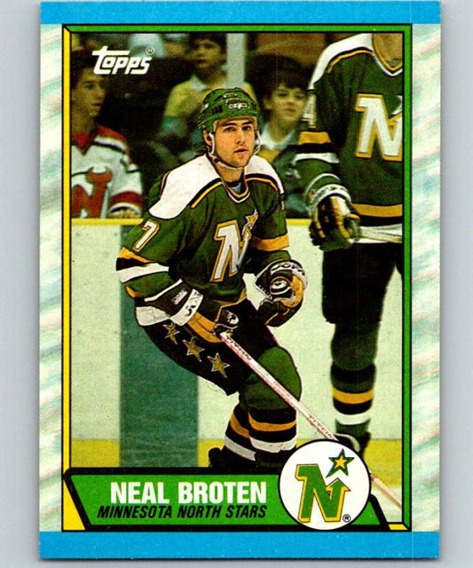 1989-90 Topps #87 Neal Broten North Stars NHL Hockey