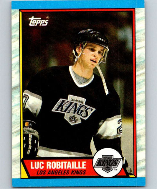 1989-90 Topps #88 Luc Robitaille Kings NHL Hockey