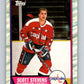 1989-90 Topps #93 Scott Stevens Capitals NHL Hockey Image 1
