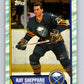 1989-90 Topps #119 Ray Sheppard Sabres NHL Hockey Image 1