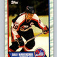 1989-90 Topps #122 Dale Hawerchuk Winn Jets NHL Hockey Image 1