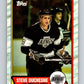 1989-90 Topps #123 Steve Duchesne Kings NHL Hockey Image 1