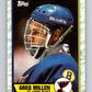 1989-90 Topps #137 Greg Millen Blues NHL Hockey Image 1
