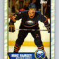 1989-90 Topps #140 Mike Ramsey Sabres NHL Hockey Image 1