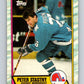 1989-90 Topps #143 Peter Stastny Nordiques NHL Hockey Image 1
