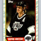 1989-90 Topps #156 Wayne Gretzky Kings NHL Hockey Image 1