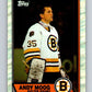 1989-90 Topps #160 Andy Moog Bruins NHL Hockey Image 1
