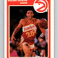 1989-90 Fleer #5 Glenn Rivers Hawks NBA Baseketball Image 1