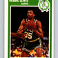 1989-90 Fleer #10 Reggie Lewis RC Rookie Celtics NBA Baseketball Image 1