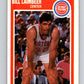 1989-90 Fleer #48 Bill Laimbeer Pistons NBA Baseketball Image 1
