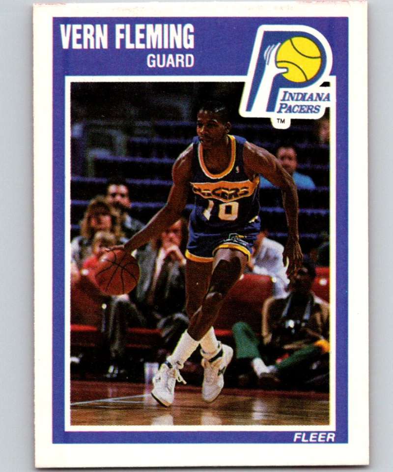 1989-90 Fleer #65 Reggie Miller Pacers NBA Baseketball