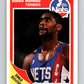 1989-90 Fleer #99 Chris Morris RC Rookie NJ Nets NBA Baseketball Image 1