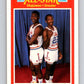 1989-90 Fleer #164 Hakeem Olajuwan/Clyde Drexler AS NBA Baseketball Image 1