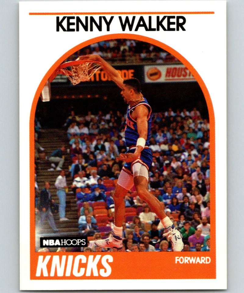 1989-90 Hoops #3 Kenny Walker Knicks NBA Basketball