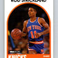 1989-90 Hoops #8 Rod Strickland RC Rookie Knicks NBA Basketball Image 1