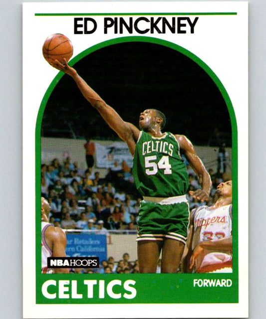 1989-90 Hoops #9 Ed Pinckney Celtics NBA Basketball