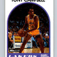 1989-90 Hoops #19 Tony Campbell RC Rookie Lakers NBA Basketball