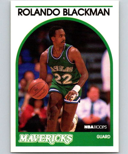 1989-90 Hoops #20 Rolando Blackman Mavericks NBA Basketball Image 1