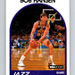 1989-90 Hoops #27 Bobby Hansen Jazz UER NBA Basketball