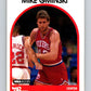 1989-90 Hoops #33 Mike Gminski 76ers NBA Basketball Image 1