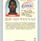 1989-90 Hoops #40 Danny Manning RC Rookie Clippers NBA Basketball Image 2