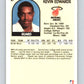 1989-90 Hoops #41 Kevin Edwards RC Rookie Heat NBA Basketball Image 2